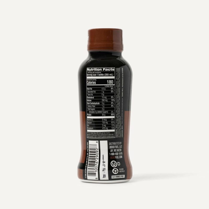 chocolate molk RTD protein shake stand up back b3edf1a8 fa34 4355 b86e 208553dc7be5